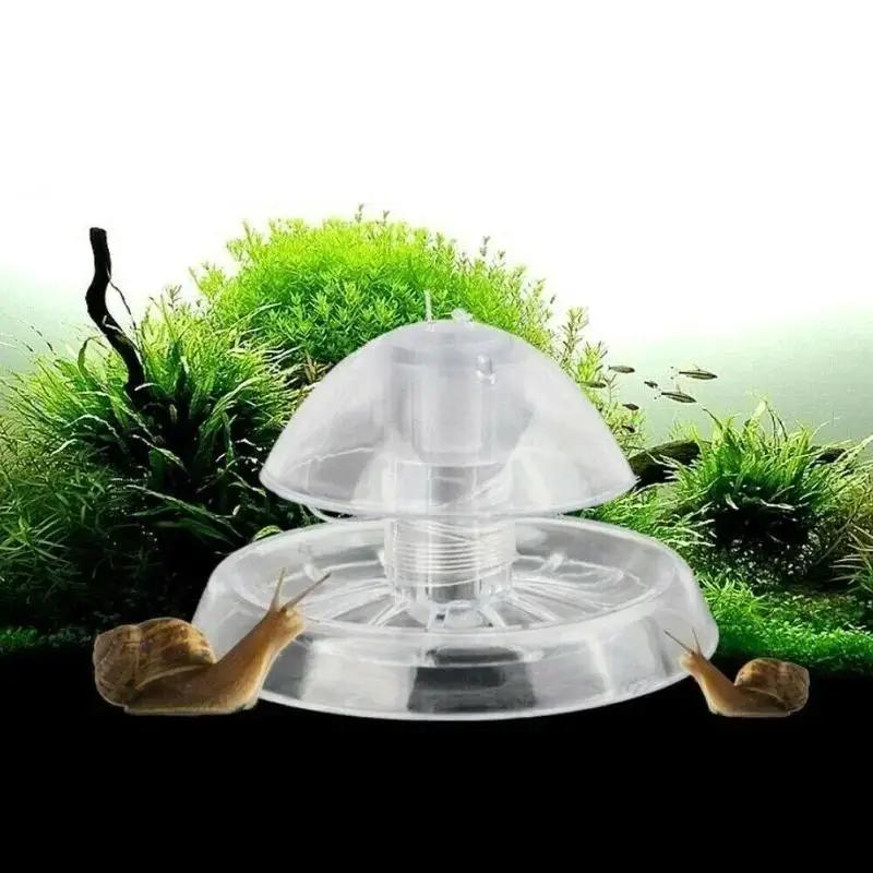 Aquarium Planted Fish Tank - 2026 Neu 6/8CM Klare Plastik-Schneckenfalle Aquarium