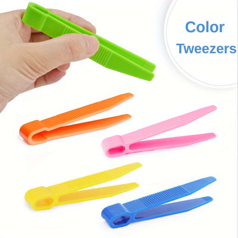 Planted Clip Tweezers - 5 Stück hochwertige, langlebige Kunststoff-Pinzetten für