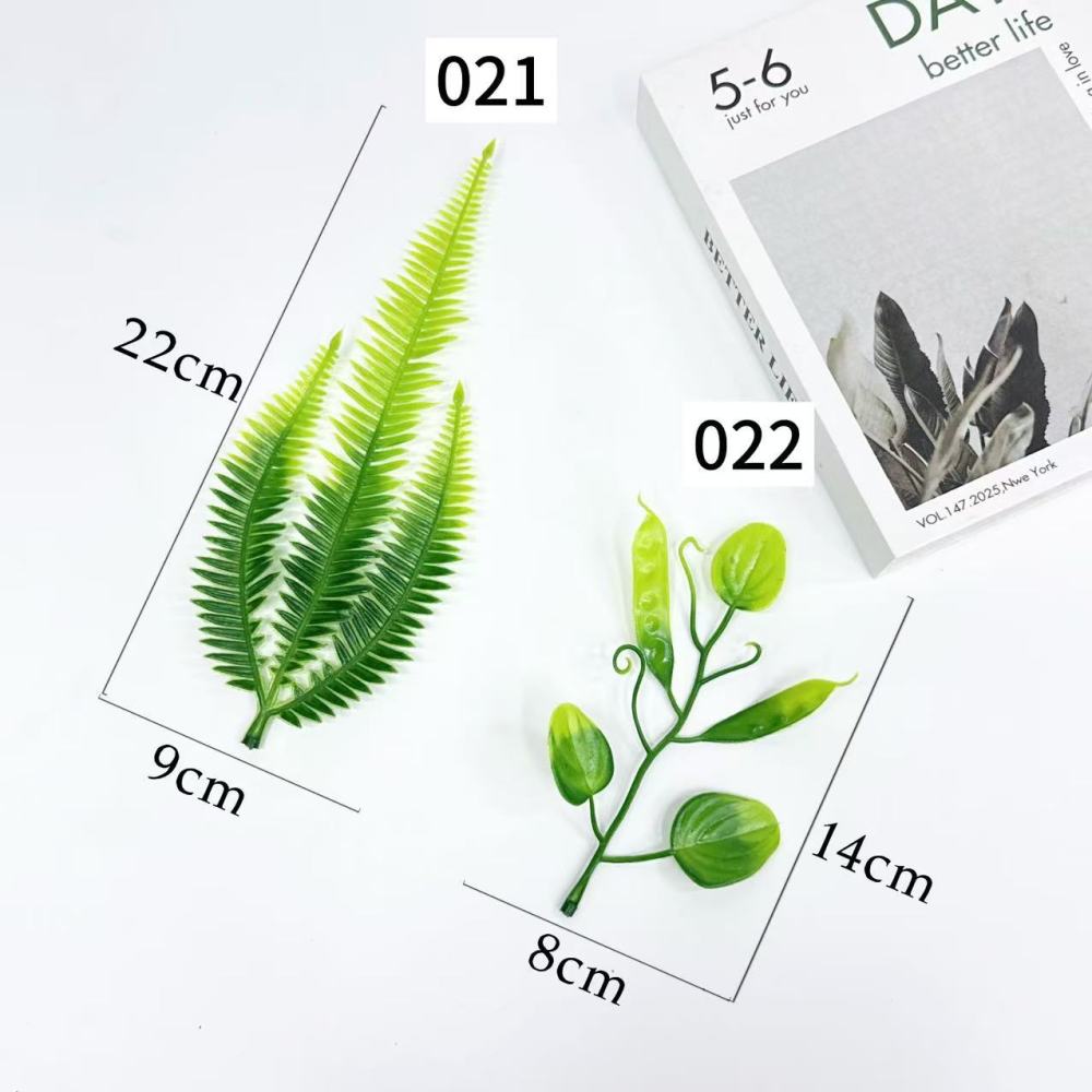 Aquarium Planted Wall - Künstliches grünes Eukalyptus- und persisches Gras