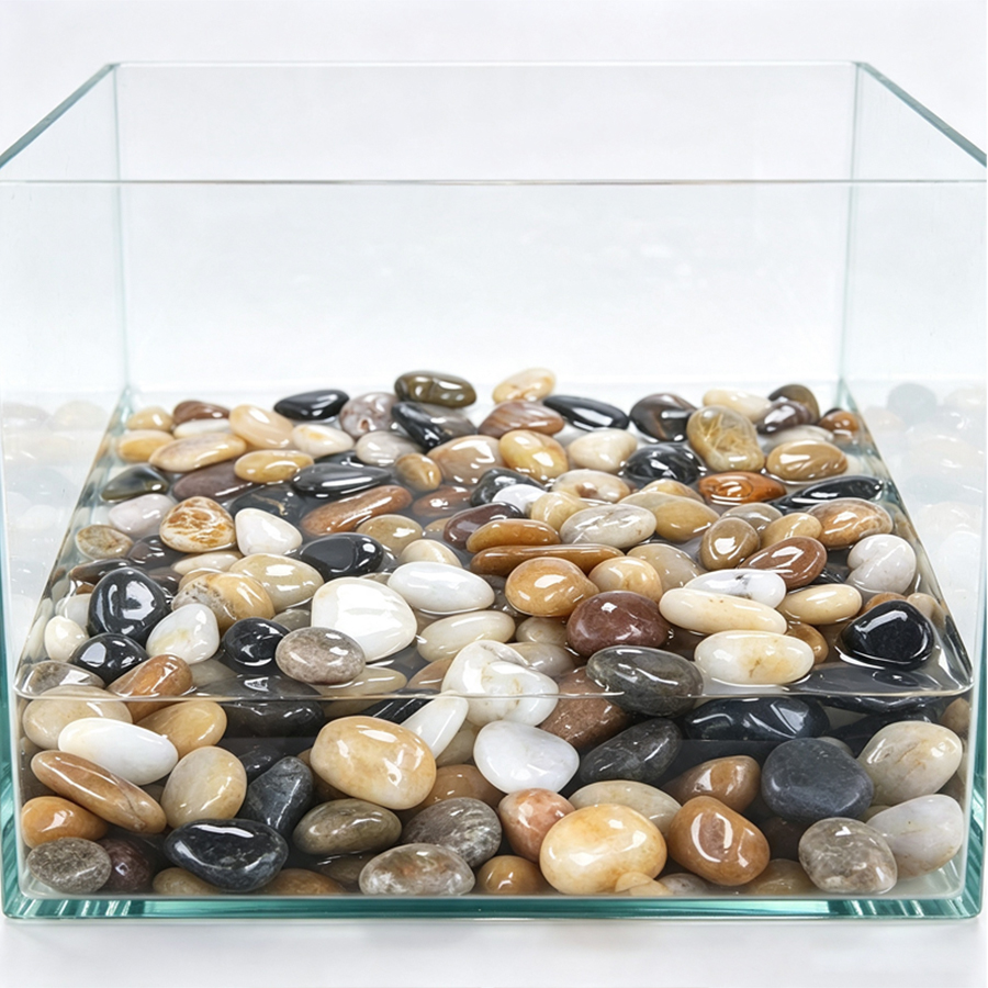 300-700g glatte Flusskiesel, D – Aquarium Planted Fish Tank Bewertung und Preis