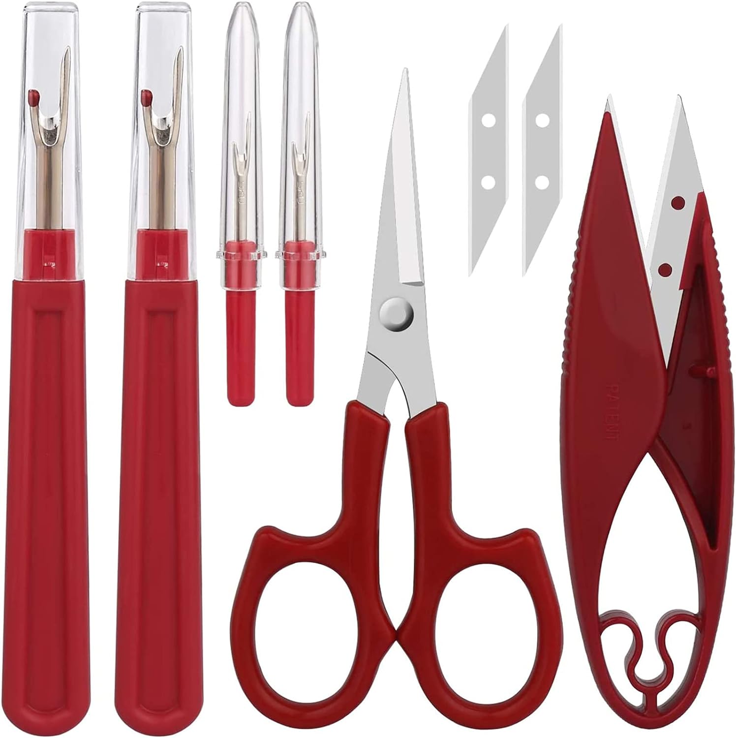 1 Satz Nähnaht-Aufreiß werkzeu – Trimming Scissor Set Bewertung und Preis