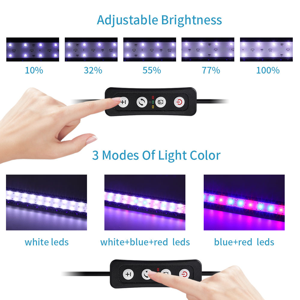 Einstellbare Helligkeit des Aq – Aquarium Planted Tank Light Bewertung und Preis