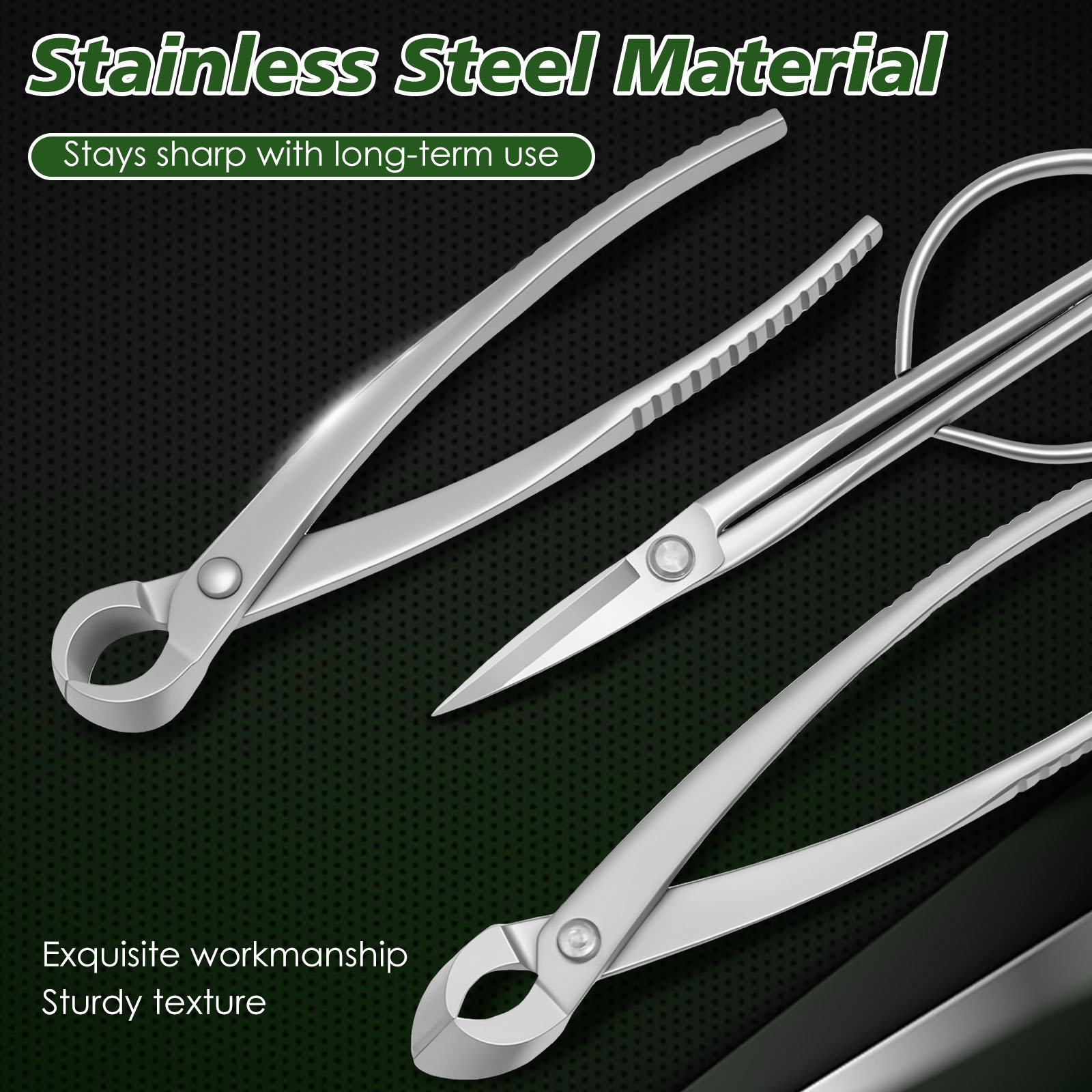 3-teiliges Bonsai-Werkzeugset  – Trimming Scissor Set Bewertung und Preis