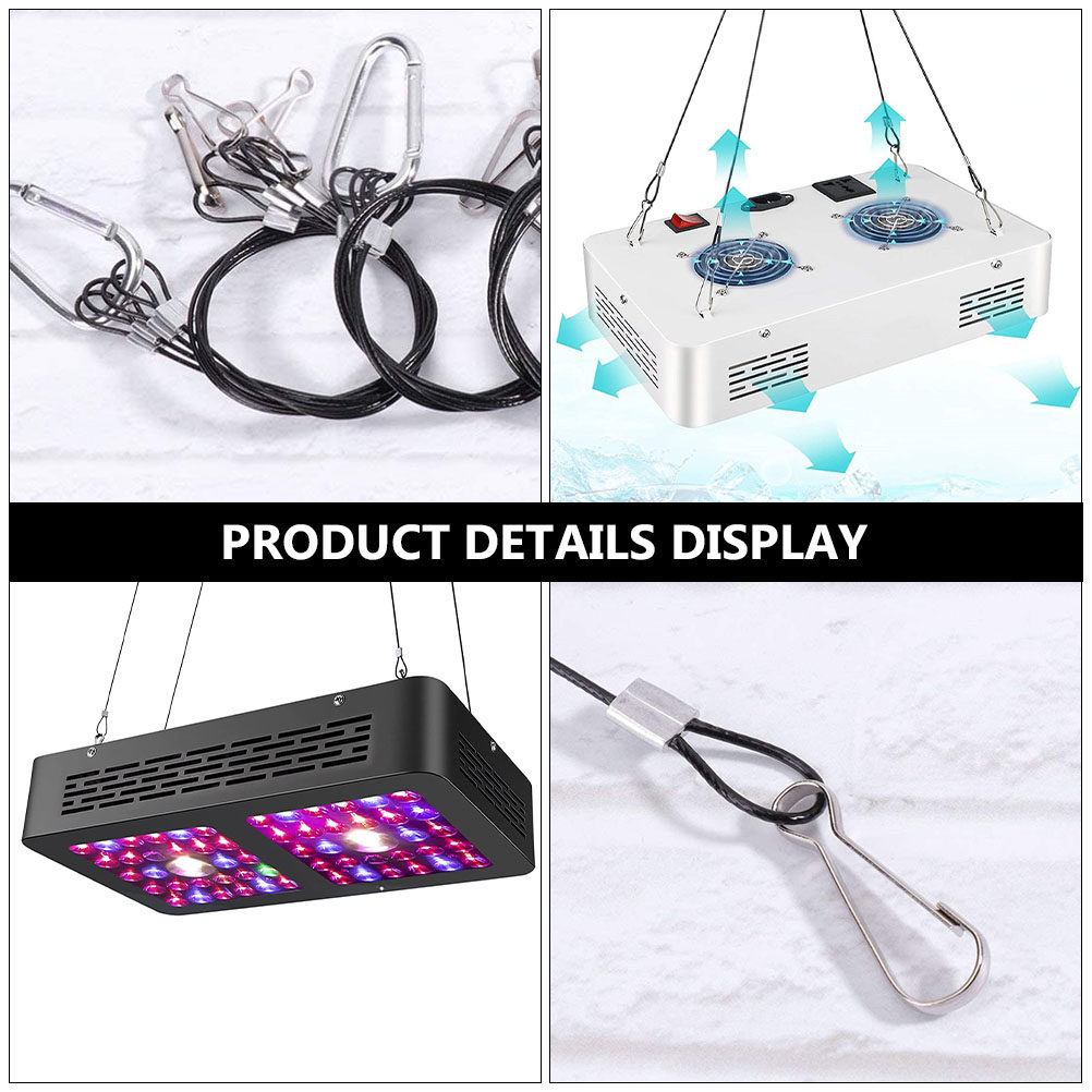 Edelstahl-Seilhalter-Set, 4er- – Planted Aquarium Hanging Light Bewertung und Preis