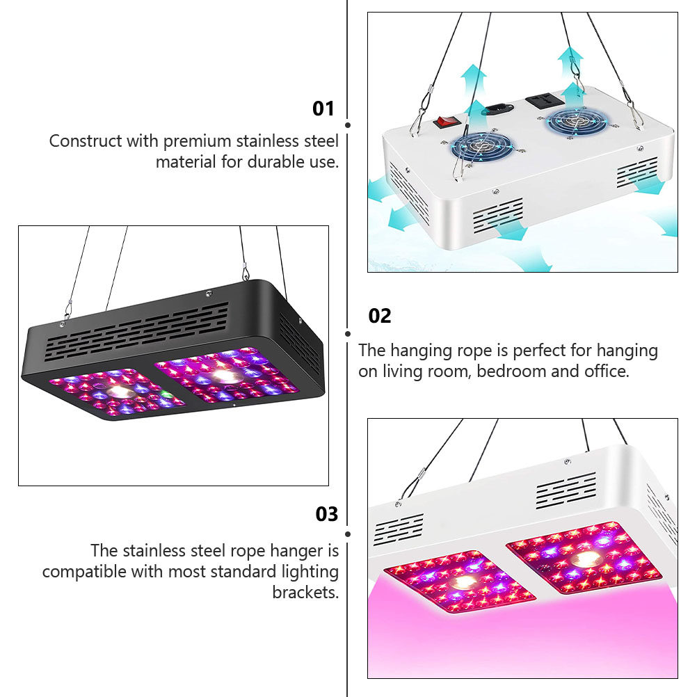Edelstahl-Seilhalter-Set, 4er- – Planted Aquarium Hanging Light Bewertung und Preis